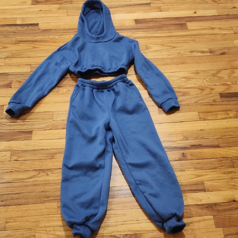 SHEIN SET Blue Relaxed Fit